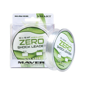Fir Inaintas Conic Maver Zero Shock Leader, Clear, 10x15m/rola 0.26-0.55mm