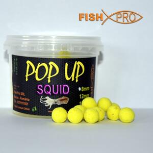 FLUO POP UP  8mm   Yellow -Squid    20g