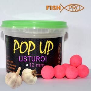 FLUO POP UP  15 mm PINK - GARLIC (usturoi)  20g