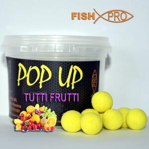 FLUO POP UP  15 mm YELLOW - TUTTI FRUTTI  20g