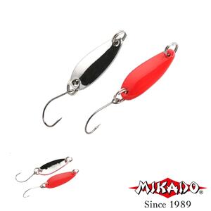 ICE SPOON MIKADO 2.4 cm / 2.5 g / RED-SILVER
