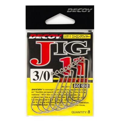Carlige Decoy JIG 11 Strong Wire Nr.10/0 3buc/plic