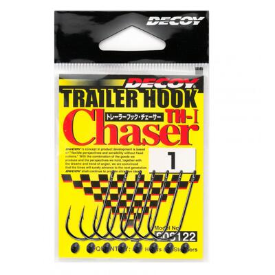 Carlige Decoy Trailer Hook Chaser, 5buc/plic Nr.1/0