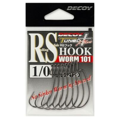 Carlige Offset Decoy Worm 101 RS, 8buc/plic Nr.2/0
