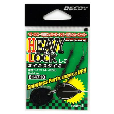 Opritor de Silicon Decoy Heavy Lock L-3, 8buc/plic Standard