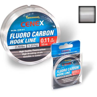 Fir Browning Cenex Fluoro Carbon Hook Line 50m