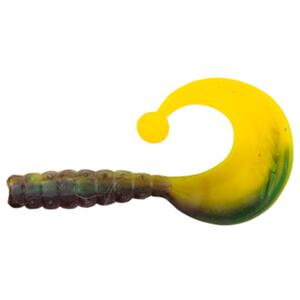 Twister Quantum Magic Trout Curly B-Bobbles 3,5cm Garlic Aroma Black/Yellow