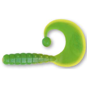 Twister Quantum Magic Trout Curly B-Bobbles 3,5cm Garlic Aroma Yellow/Green