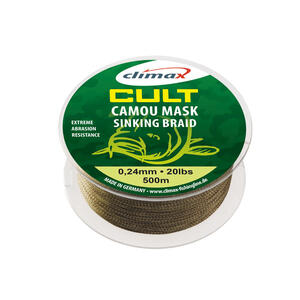 Fir Textil Climax Cult Camou Mask Sinking Braid, 1200m 0.18mm 4.53kg