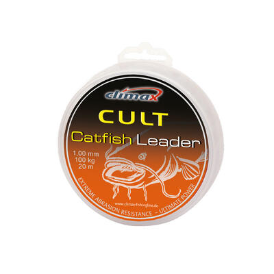 Fir textil Climax Cult Catfish Leader 1.3mm/135kg/20m