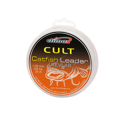 Fir textil Climax Cult Catfish Kevlar Leader 0.80mm/80kg/20m