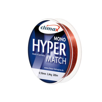 Fir monofilament Climax Hyper Match Cooper 0.16mm/2.5kg/200m