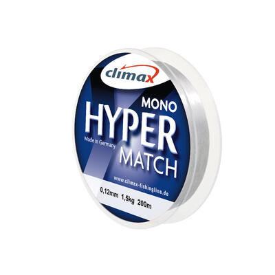 Fir monofilament Climax Hyper Match Silver 0.14mm/1.9kg/200m
