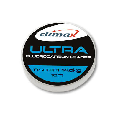 Fir fluorocarbon Climax Ultra Fluorocarbon Leader 0.40mm/10kg/10m