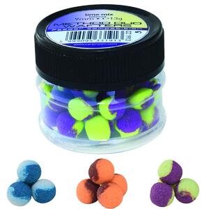 Boilies Carp Zoom Feeder Competition Method Duo Wafters 9mm - Lime Mix