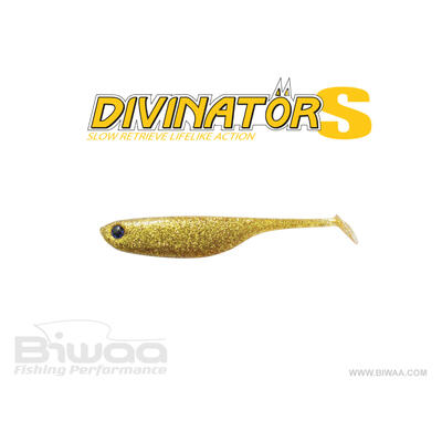 Shad Biwaa Divinator S 13cm, culoare Gold