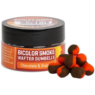 Wafters Benzar Mix Bicolor Smoke Critic Echilibrat, Dumbell , 10mm, 30ml, Chocolate&Orange (Maro si Portocaliu)