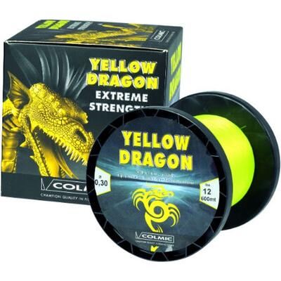 Fir Monofilament Colmic Yellow Dragon 0.40mm 9.00kg 600m