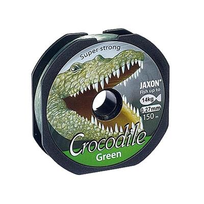 Fir Monofilament Jaxon Crocodile Green, 150m 0.22mm/9kg