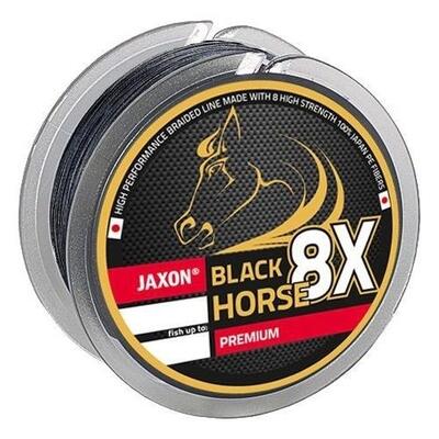 Fir Textil Inaintas Jaxon Black Horse PE8X Premium, 10m 0.06mm/4kg