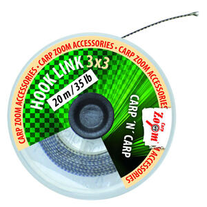 Fir textil Carp Zoom HookLine 3x3 15lb, 20m - Brown