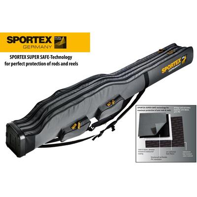 Husa lansete Sportex Super Safe V Grey 150cm