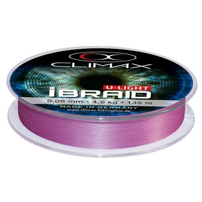 Fir textil Climax I Braid U-Light Fluo Purple 0.08mm/6kg/135m