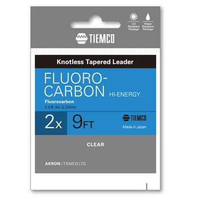 Fir fluorocarbon Tiemco Hi-Energy Leader 4X 9ft