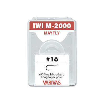 Carlige Varivas IWI M-2000 Mayfly 4X Fine nr.14