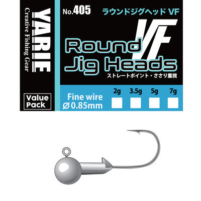 Jig Yarie 405 Round VF Fine Wire 1/0 2g 10buc/plic