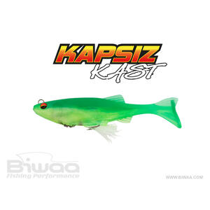 Swimbait Biwaa Kapsiz Cast 15cm, 40g, culoare 202 Limetreuse