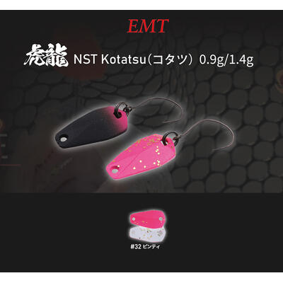 Lingurita Oscilanta Neo Style Kotatsu, Culoare 32 Fluorescent Pink-White, 0.9g