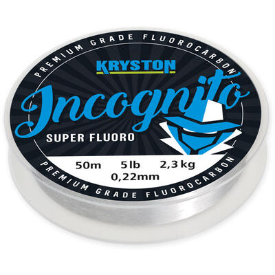 Fir fluorocarbon Kryston Super Fluorocarbon Incognito 15lb, 50m
