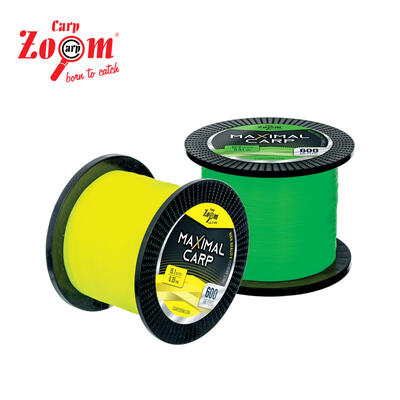 Fir Monofilament Carp Zoom Maximal Carp, Fluo Yellow, 600m,0.25mm 8.3kg/18.2lbs
