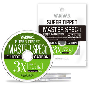 Fir Fluorocarbon Super Tippet Master Spec II, 30m 2X 0.235mm 10.1lbs