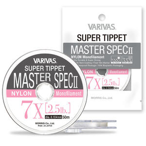 Fir Monofilament Varivas Super Tippet Master Spec II Nylon, 50m 7X 0.104mm 2.5lbs