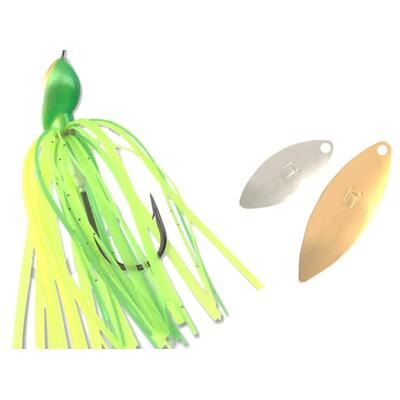 Spinnerbait Colmic Herakles Flatter 21g Chartreuse/Lime