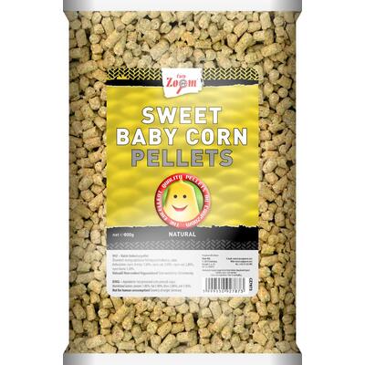 Pelete Carp Zoom Carp Sweet Baby Corn, 800g Natural