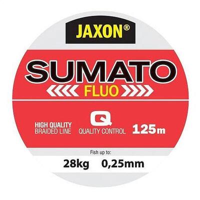 Fir textil Jaxon Sumato Fluo 0.18mm/125m