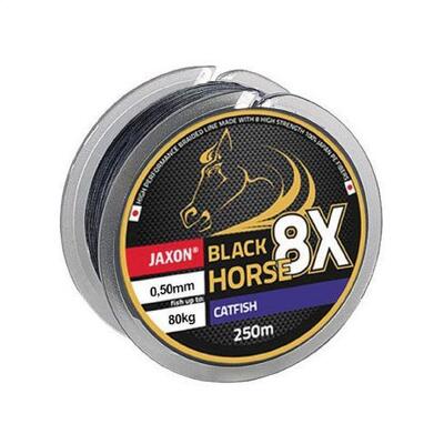 Fir textil Jaxon Black Horse PE8X Catfish 0.55mm/95kg/1000m